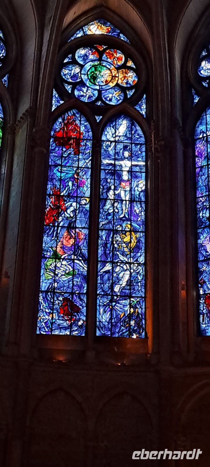 Glasfenster von Marc Chagall