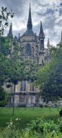 Rückansicht der Kathedrale Reims