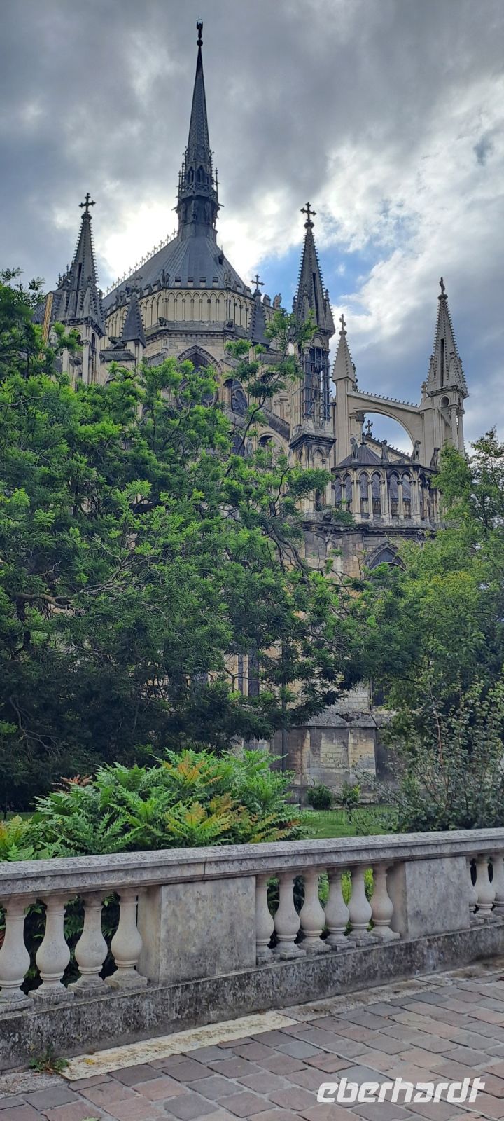 Rückansicht der Kathedrale