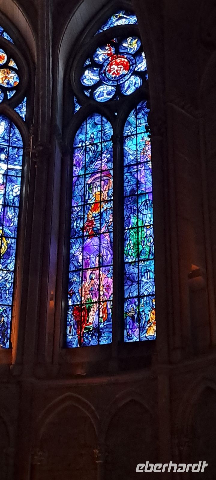 zweites Glasfenster von Marc Chagall