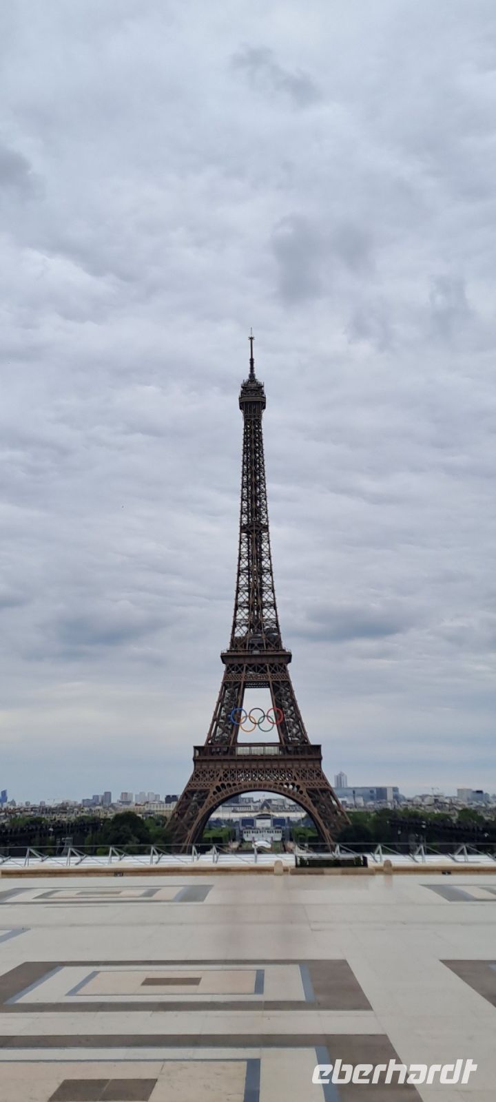 Paris, Eiffelturm Trocadero