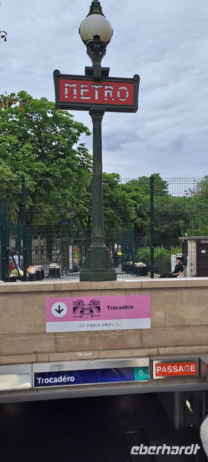 Paris, U-Bahn Eingang