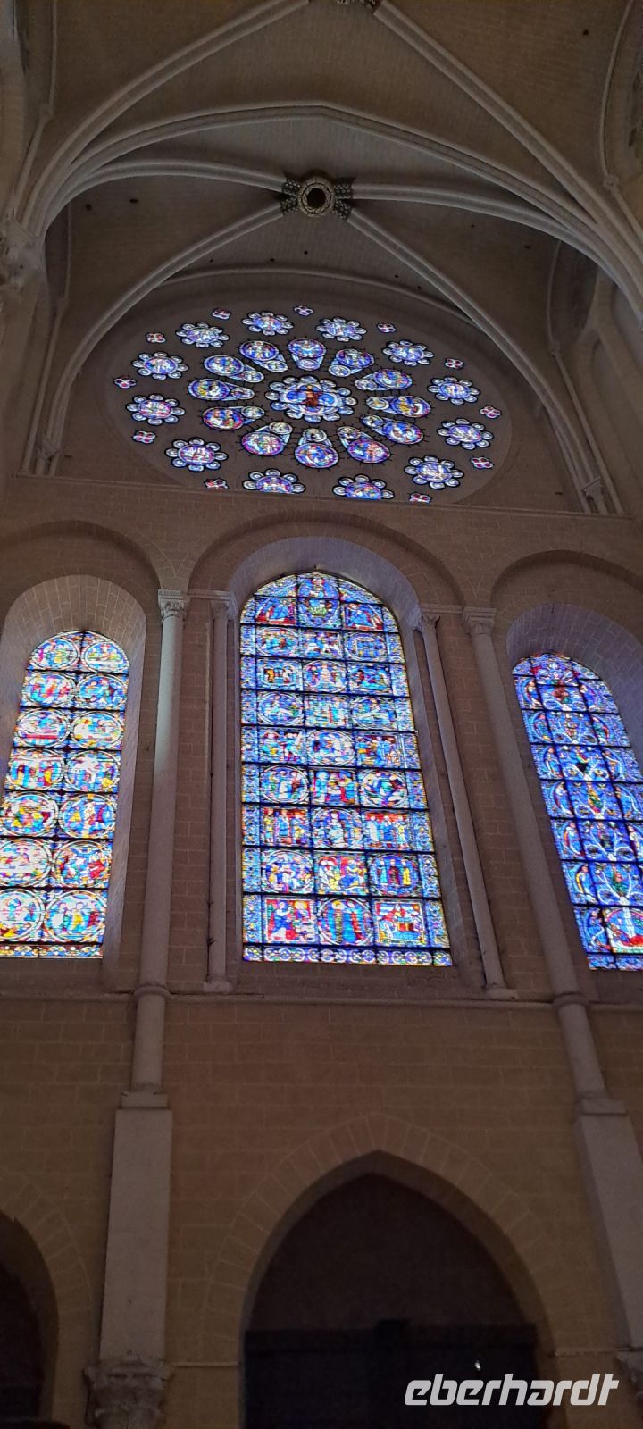 Chartres, großes Rosettenfenster