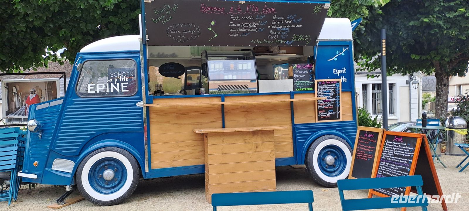 Azay le Rideau, Cafe-Bar im Park