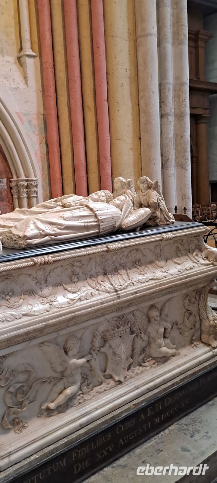 Tours, Kathedrale St Gatien, Grab von 2 Kindern von Katharina von Medici