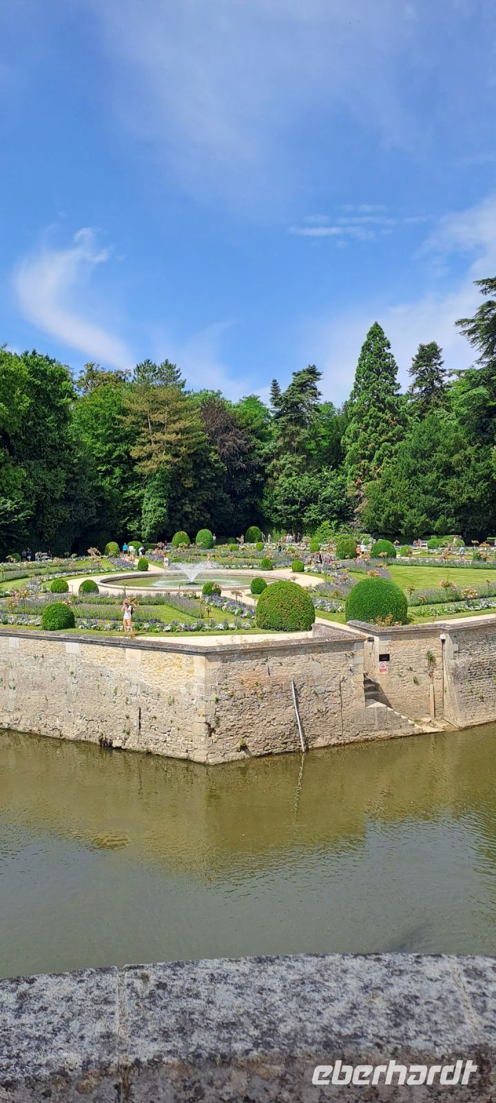 Chenonceau, Garten