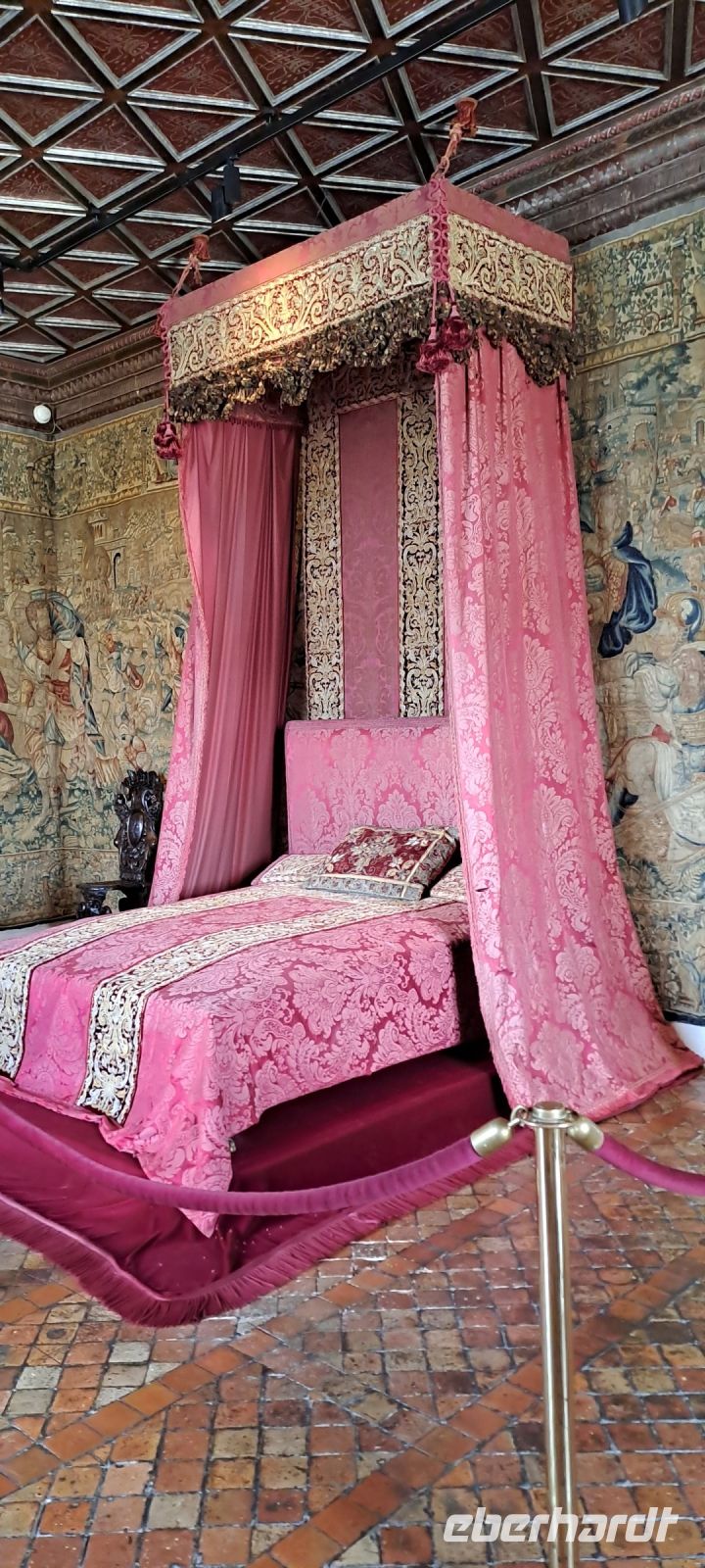 Chenonceau, Schlafzimmer der fünf Königinnen
