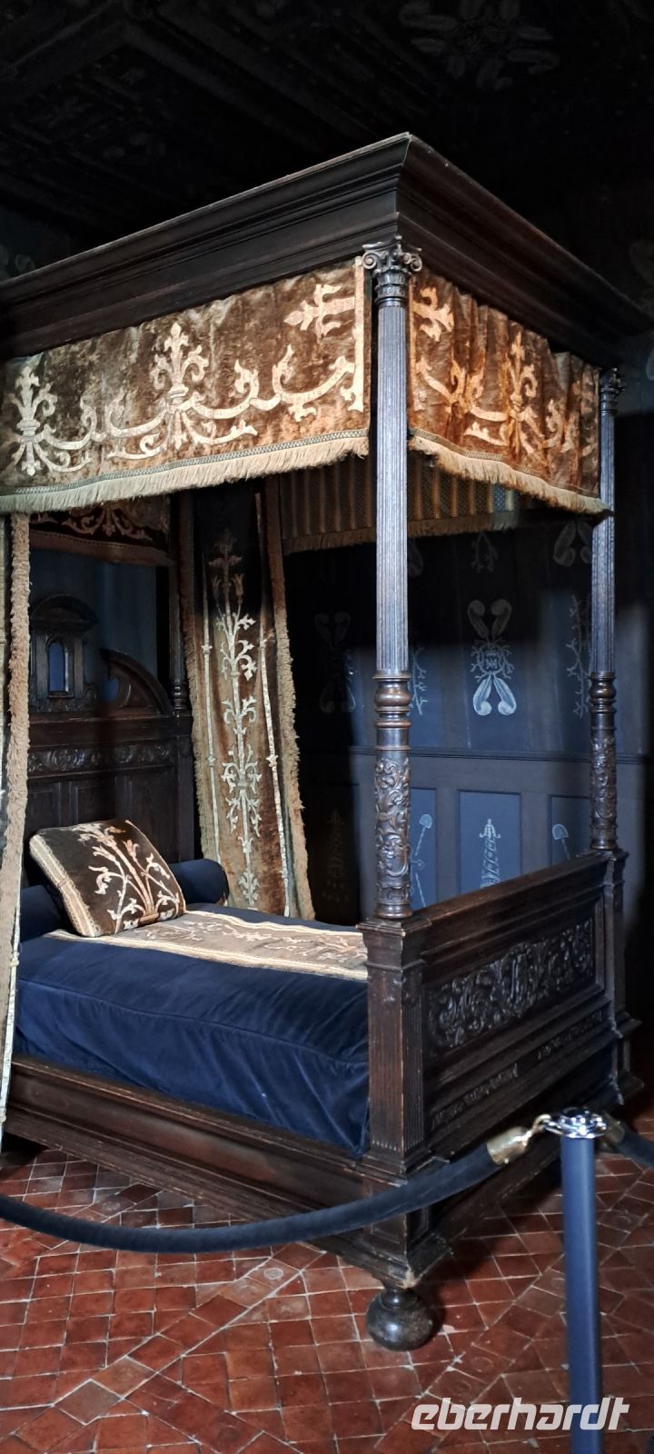 Chenonceau, Schlafzimmer der Louise von Lothringen (3)