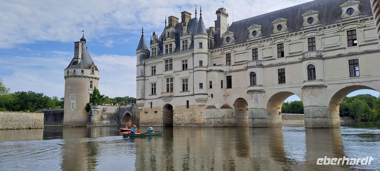 Chenonceau, vom Wasser aus (2)