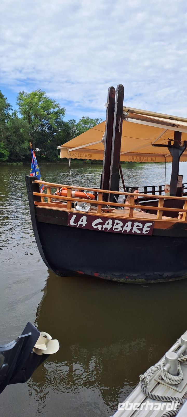 Cher, unser Ausflugsboot