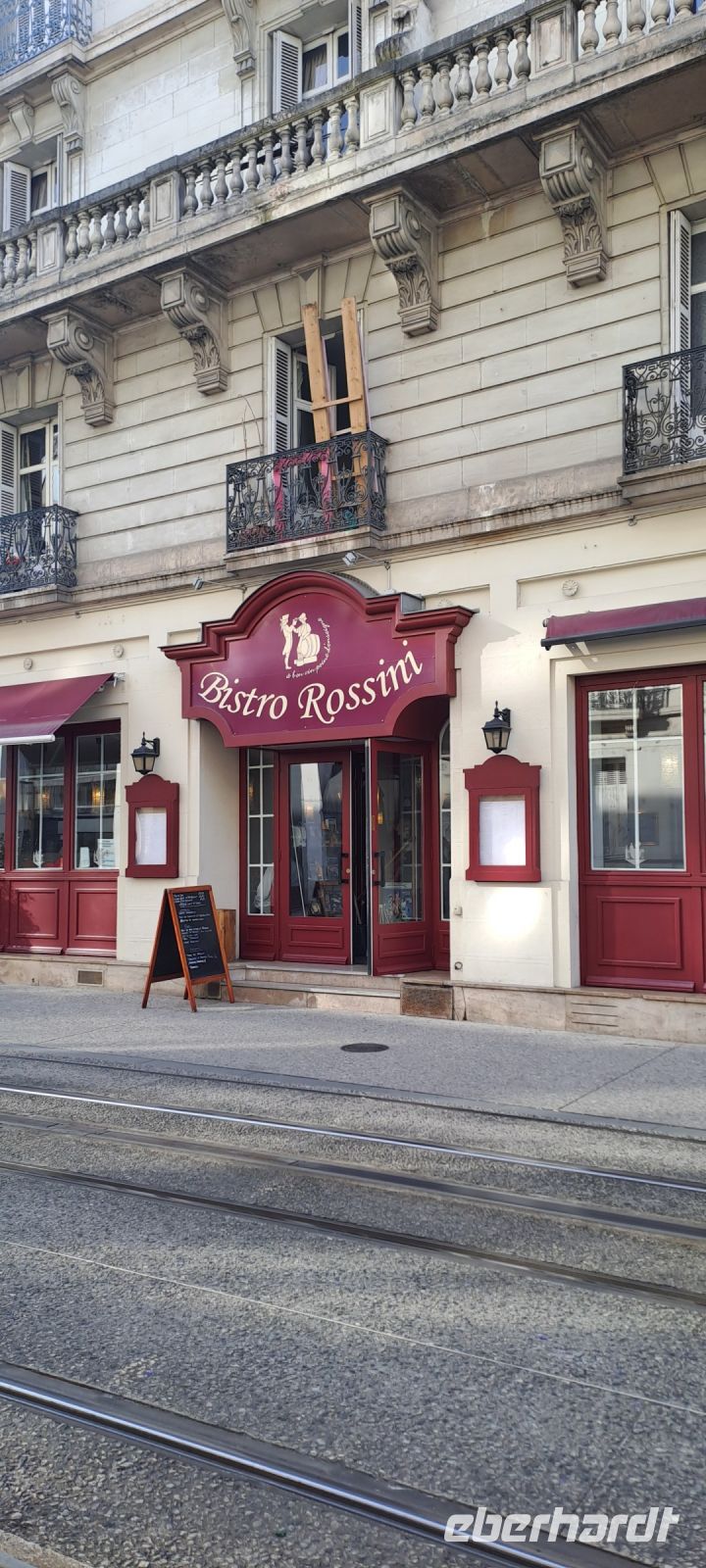 Tours, Bistro Rossini, unser Stammlokal