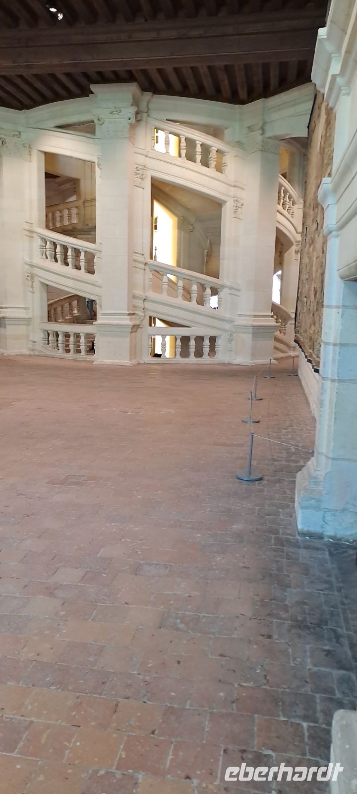 Chambord, Doppelwendeltreppe