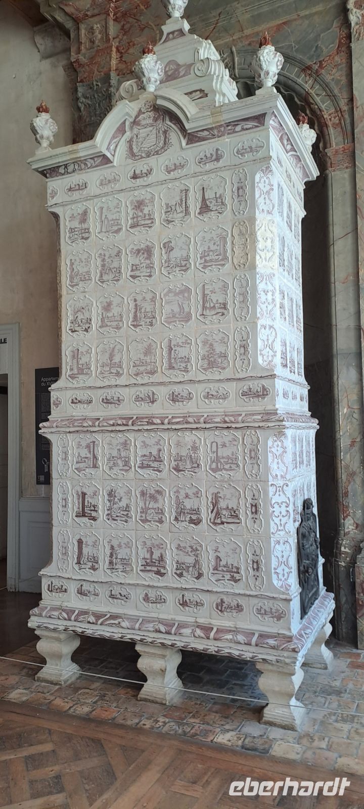 Chambord, Kachelofen