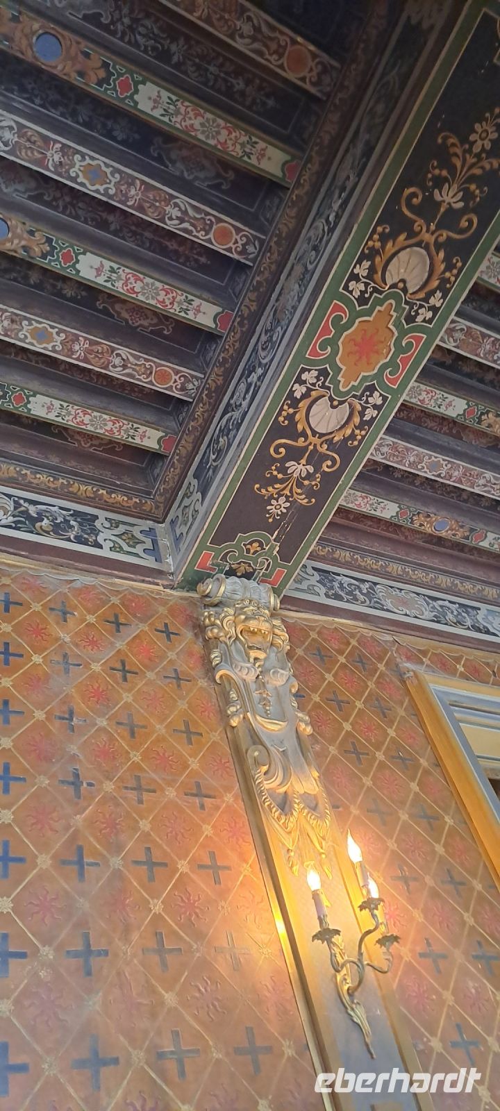 Cheverny, Holzvertäfelung im Speisesaal