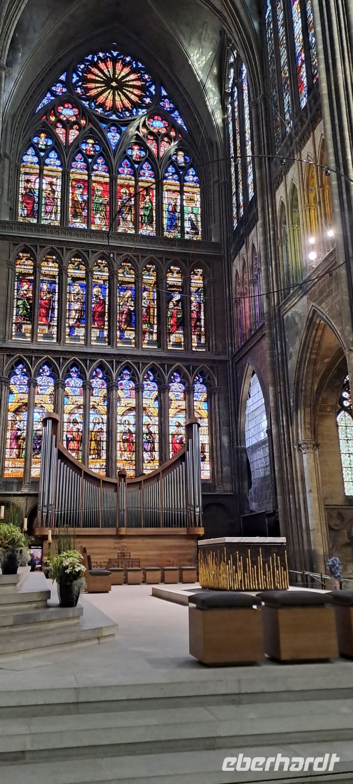 Metz, Buntglasfenster in der Kathedrale