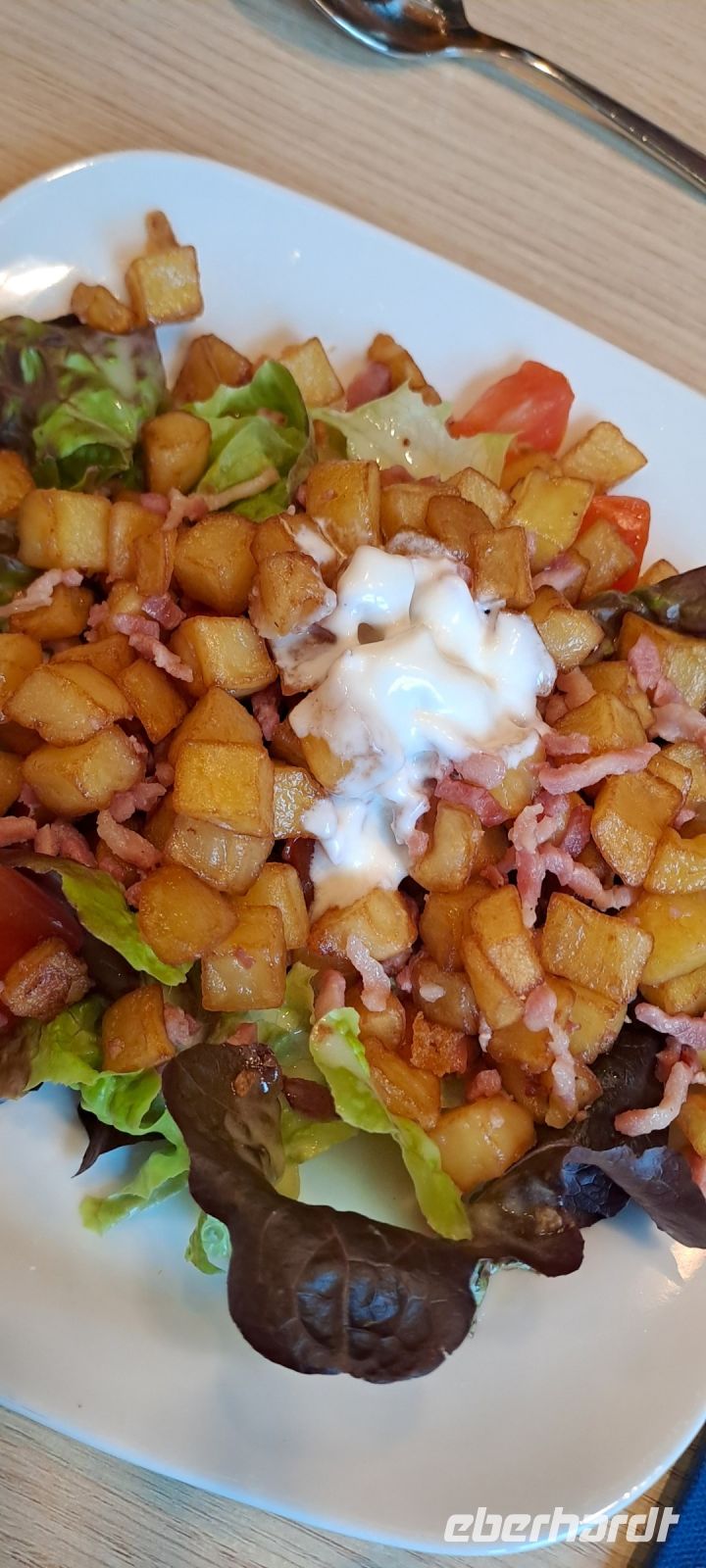 Metz, Vorspeise Lothringer Speck-Kartoffelsalat