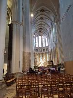 In der Kathedrale von Chartres