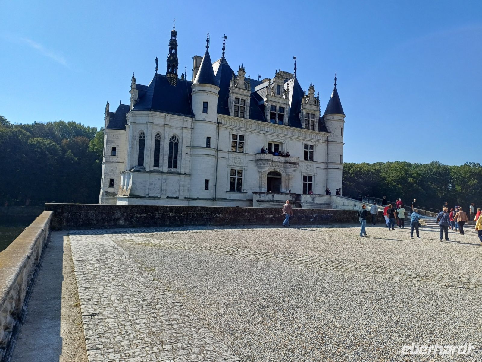 Eingang zum Schloss Chenonceau