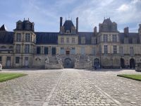 Fontainebleau mit Hufeisentreppe