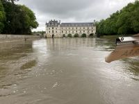 ...wohl die beste Perspektive auf das Schloss...