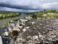 Blick auf die Loire mit Wetterkapriolen
