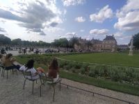 Freizeit im Jardin du Luxembourg, Paris