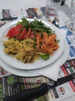 Abendessen im Restaurant La Cave aux Fouées