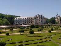 Freizeit auf dem Schloßgelände, Wasserschloss Chenonceaux