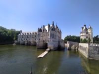 Freizeit auf dem Schloßgelände, Wasserschloss Chenonceaux