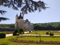 Freizeit auf dem Schloßgelände, Wasserschloss Chenonceaux