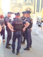 Stadtrundgang durch Metz: Vorbereitungen zum Musikfestifal