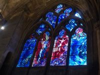 Stadtrundgang durch Merz: die Kathedrale von Metz (Marc Chagall-Malerei)