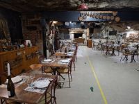 Abendessen im Höhlen-Restaurant 