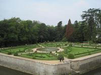 Garten des Schlosses Cennonceau