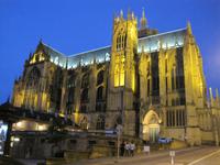 Kathedrale Metz bei Nacht