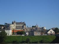 Blick auf Schloss Amboise