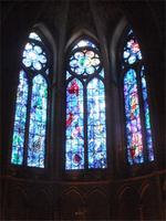 Reims. Kathedrale. Chagallfenster