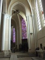 Chartres. Renovierter Chorumgang