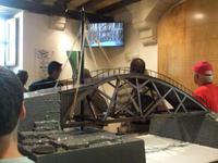 Modell einer Zugbrücke