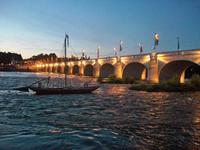 Loire: Abendstimmung