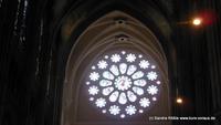 in der Kathedrale Notre Dame in Chartres 