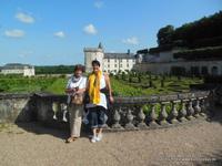 in den Gärten von Villandry 