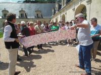 bei der Weingut und Tomatenzucht Besichtigung mit dem Prinz