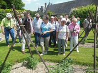 bei der Weingut und Tomatenzucht Besichtigung mit dem Prinz