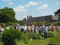 bei der Weingut und Tomatenzucht Besichtigung mit dem Prinz