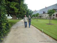 im Schlossgarten Cheverny 