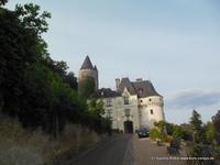 Schloss Chissay am Galadiner-Abend 