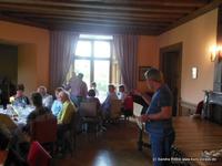 Schloss Chissay am Galadiner-Abend 