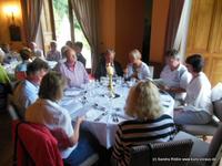 Schloss Chissay am Galadiner-Abend 