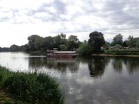 Das Boot mit unseren Gästen nach dem Ablegen
